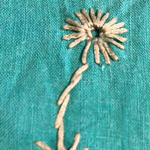 Foto gestickte Blume 300x300